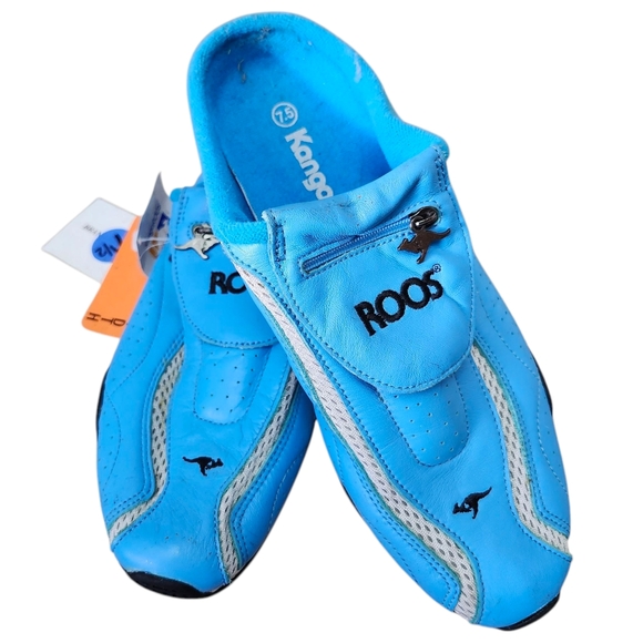 KangaROOS Blue Slip-On Slides Sneakers Sz. 7.5 - Picture 1 of 10